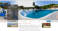 Desktop Screenshot of brati-hotels.gr